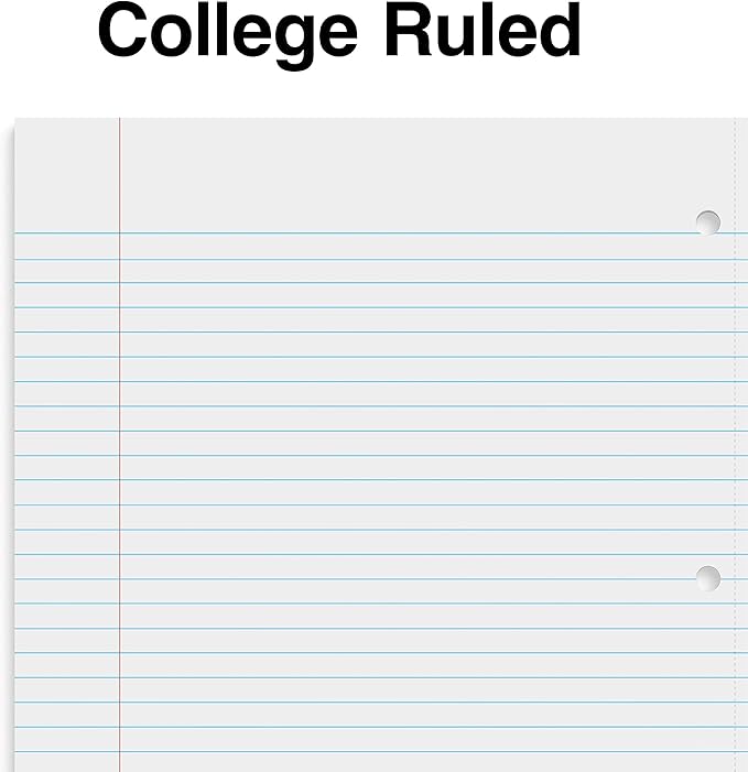 Staples Premium 3-Subject Notebook, 8.5" x 11", College Ruled, 150 Sheets, Brown