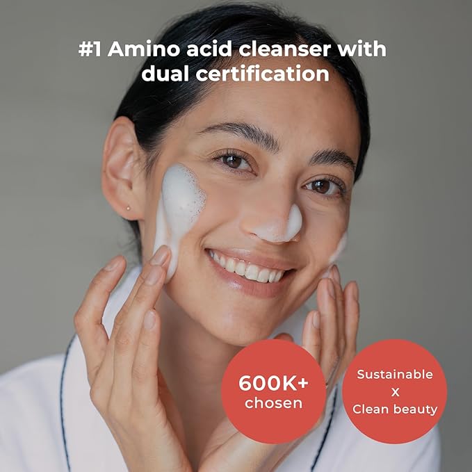 INNA ORGANIC Skin Purifying Cleansing Gel, Makeup Remover & Gentle Face Cleanser, EWG & COSMOS Certified | Essential Oils Infused Skin Care | Luxury Clean Beauty