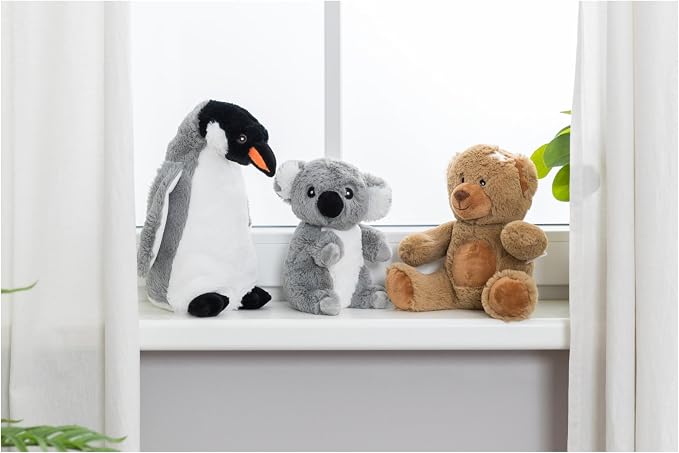 Be Eco Elly the Koala Plush Dog Toy for All Dogs, 8.5" Fun and Cuddly Squeaky Dog Toy, 97% Recycle Material