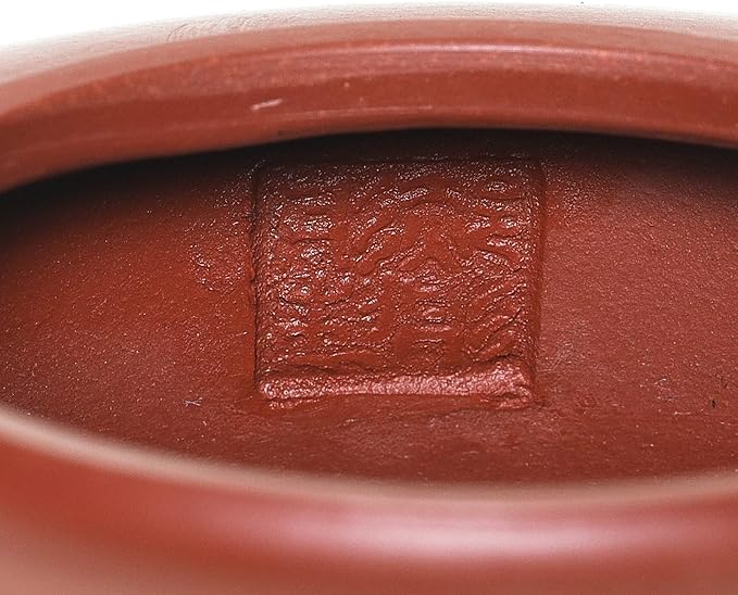 Zisha Teapot 8 Oz,Genuine Handmade Yixing Clay Tea Pot with Filter,Chinese Kung Fu Infuse Brew Tea Maker Set