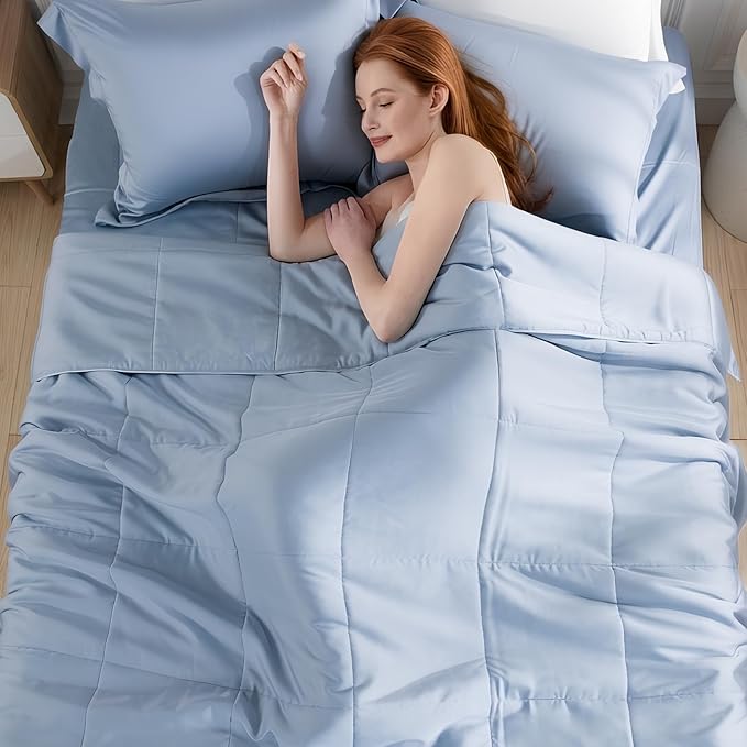 NEXHOME PRO 100% Viscose from Bamboo Comforter King Size - Ultra-Soft, Breathable, Lightweight All-Season & Summer Duvet Insert, Natural Temperature Regulating for Cooling Sleep