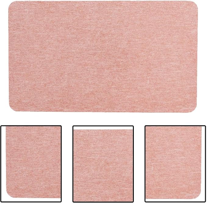 Water Absorbing Stone,Anti-Slip Quick-Dry Diatomaceous Stone Tray | Drink Coasters, Soap Dish Tray, Water Absorbent for Hand Soaps & Brushes & Toiletries