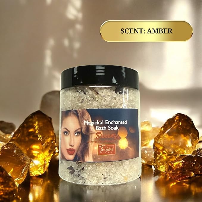 Success Bath Salts – Dead Sea Salt Bath Soak for Confidence, Motivation, Spiritual Cleansing & Ritual Use 12oz
