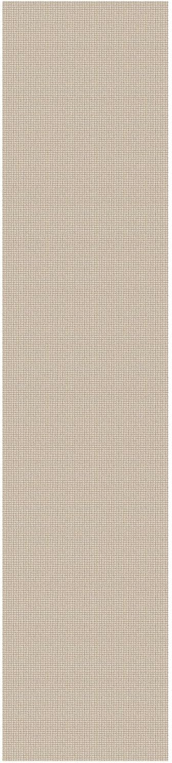 EARTHALL Runner Rug 3x12 Ft Washable Runners for Hallways Extra Long Woven Non Slip Entryway Runner Braided Kitchen Runner Indoor Outdoor Carpet Runners for Entryway, Hall, Foyers, Beige/Ivory