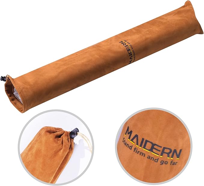 MAIDERN 47.2" x 23.6" XXL Cork & Leather Desk Mat, Reversible Full Desk Mouse Pad Protector (Black)