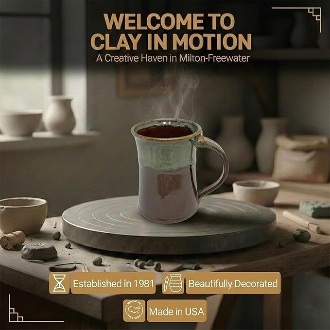 Clay in Motion Large Mug (Mocha)