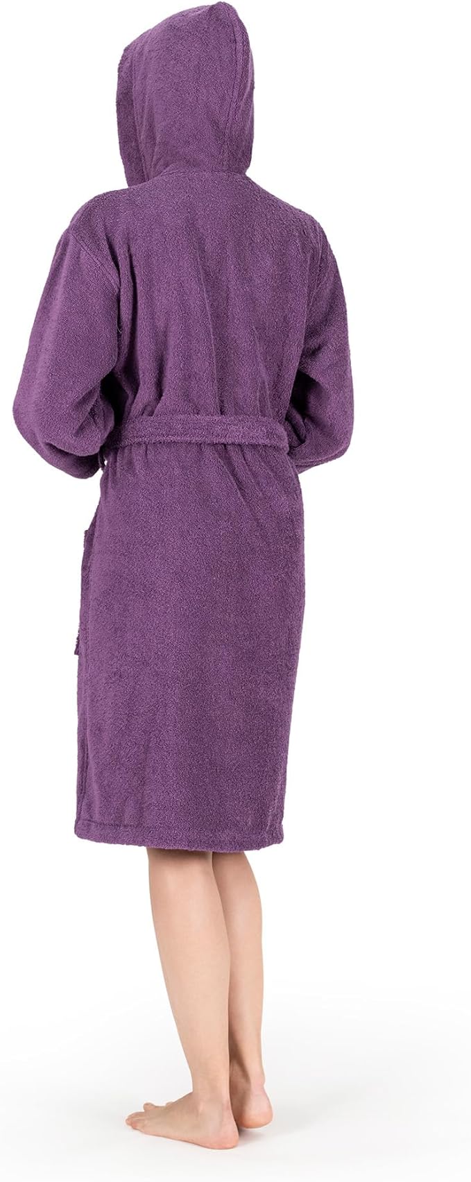 Nine West Women's Hooded Terry Bathrobe