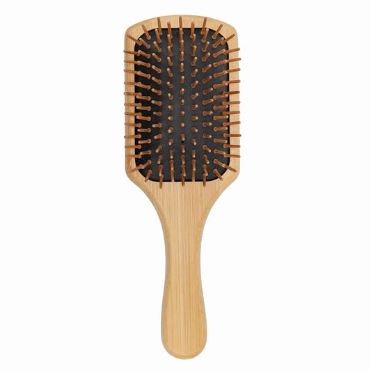 Doggy Style Large Bamboo Dog Brush, Deshedding & Detangling Grooming Brush for Medium & Large Dogs, Bamboo Pin Bristles, 9.5 Inch