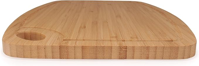 BambooMN Brand - Bamboo Cutting Board - 11.75" x 8.63 "x .50" - Vertical Cut - 1 Piece