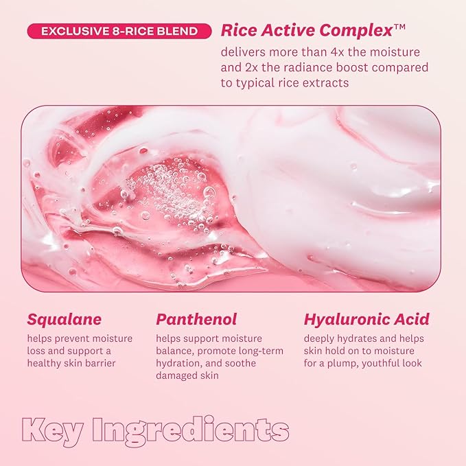 The Face Shop Rice Water Bright Milk & Jelly Double Cleanser, Double Cleansing in Half the Time, 2-in-1 Makeup Remover & Face Wash, Hydrating & Moisturizing, Korean Skin Care, Vegan, 6.4 fl. oz.