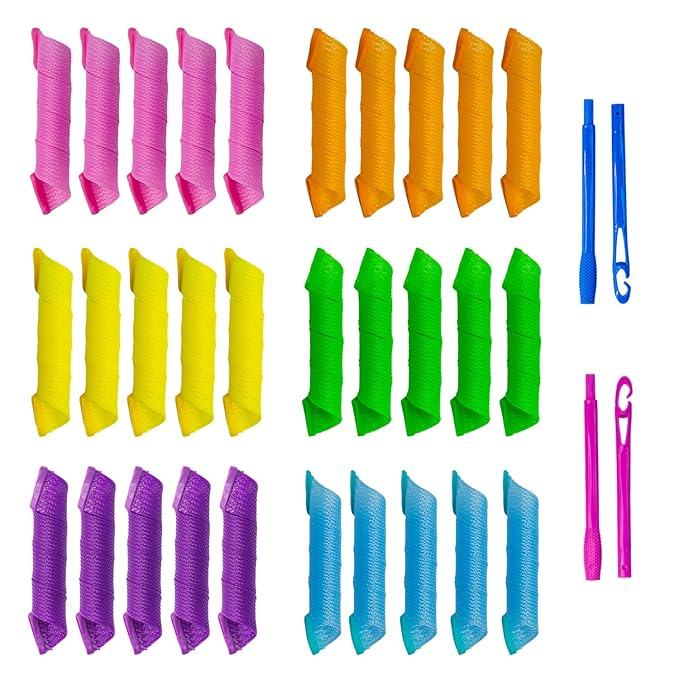 spiral hair curlers (9.8 Inch)