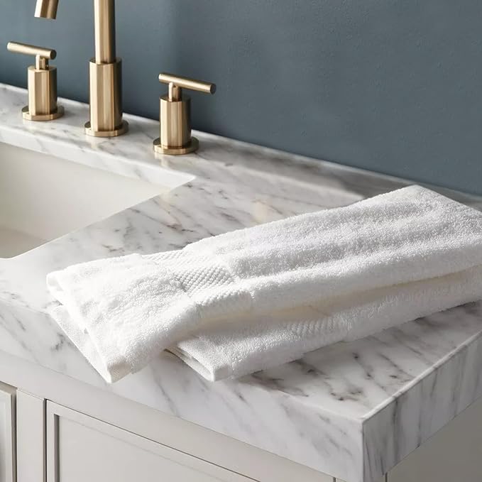 100% Organic Cotton Towels 650 GSM Plush Feather Touch Quick Dry Hand Towel, Pack of 24 GOTS Certified, Oeko-Tex Green Certified, Organic Cotton Hand Towel, 20"X30"