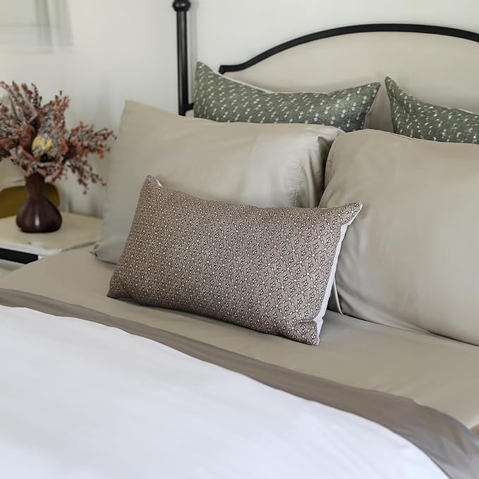 Faceplant Bamboo Supreme Pillowcase Set: Sage: Standard/Queen