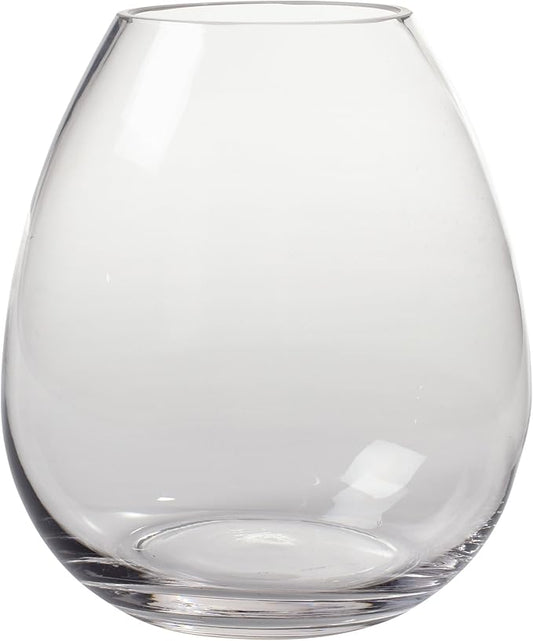 Couronne Company Breda Recycled Glass Vase, 7266, Clear, 1 Piece