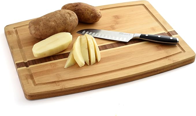 Norpro Bamboo Cutting Board, 16 by 12-Inch