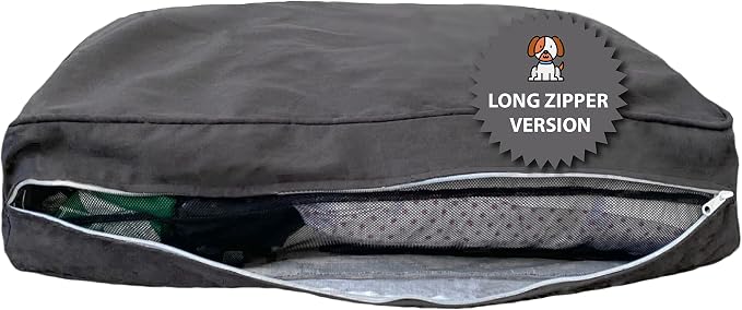 Molly Mutt Small Dog Bed Cover - I'm A Realist- Measures 22”x27”x5’’- 100% Cotton - Durable - Breathable - Sustainable - Machine Washable Dog Bed Cover