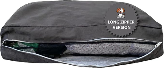Molly Mutt Small Dog Bed Cover - I'm A Realist- Measures 22”x27”x5’’- 100% Cotton - Durable - Breathable - Sustainable - Machine Washable Dog Bed Cover