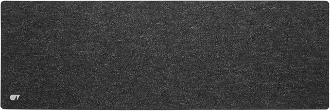 OAKYWOOD Felt Desk mat Anthracite Grey L 30 x 90 x 0,3 cm