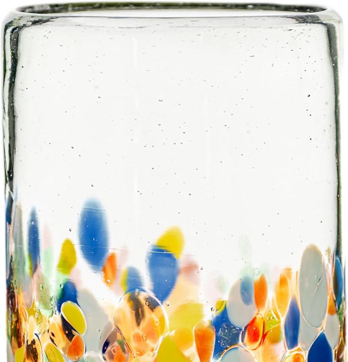10 Strawberry Street San Lucas Mexican Glassware, Hiball, Set of 4