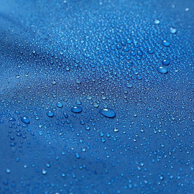 Shower Curtain Liner 72 x 72 Inch Soft Water Repellent Heavy Duty Light Fabric Shower Curtains with 12 Rust-Proof Metal Grommets, Hotel Quality, Machine Washable, Blue