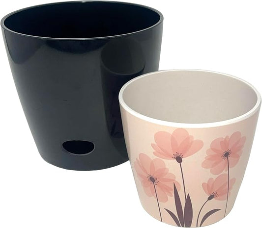 7" & 5" Self-Watering Plant Pot Set