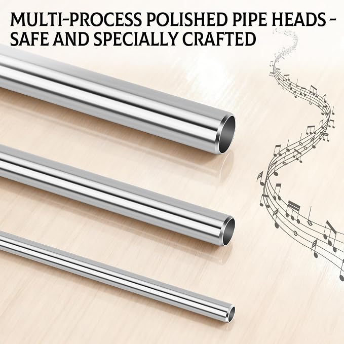 Singing Straw for Vocal Training - 3 Sizes of Singing Straw Tool Set, Stainless Steel Vocal Training and Healing Aid, to Improve, Train & Heal Your Voice(Gift Box)