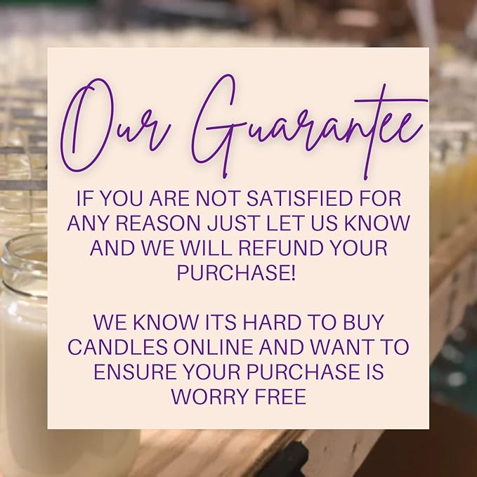 Nika's Home Lavender Soy Candle - 12oz Mason Jar - Non-Toxic - Hand Poured in The USA, Long Burning 50-60 Hours Highly Scented All Natural, Clean Burning
