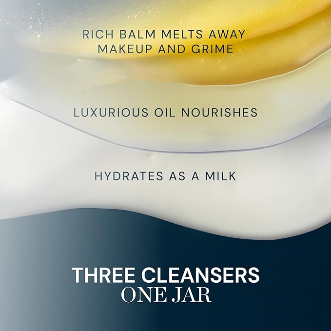 ELEMIS Pro-Collagen Cleansing Balm Makeup Remover, Hydrating Facial Cleanser, Oil Cleanser, Oil Makeup Remover, Deep Cleanse, 20g, Original New