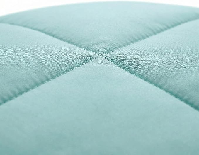Full/Queen Comforter Insert, All Season Down Alternative, Box Stitching, Lightweight Corner Tabs, 89"x89", Gray