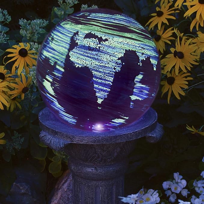 Echo Valley 10-GLUV LunaLite Globe Caplight, Ulraviolet
