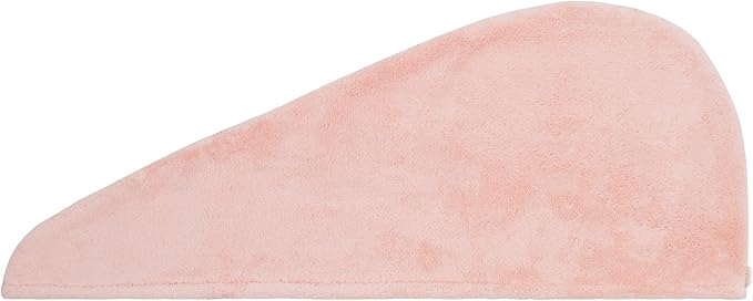 Microfiber Hair Towel Wrap, Super Absorbent Twist Turban Dry Hair Cap with Button Fasten