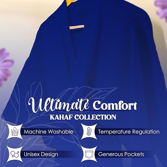 Waffle Knit Lightweight Kimono Spa & Bath Robes for Women and Men - Quick Dry - Soft
