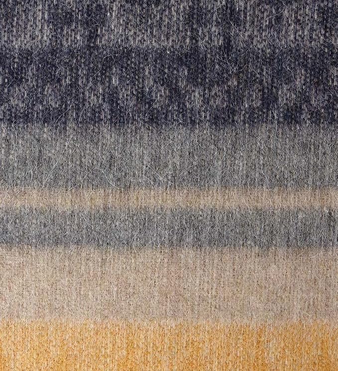 Alpaca Wool Blanket Throw Cherokee Design for Bed Couch Sofa Soft Warm Peruvian Alpaca Wool Blankets 72" x 60" (Brown/Gold/Beige/Gray/Blue/Red)