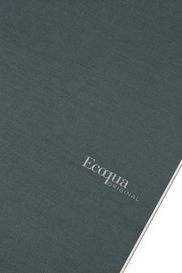 Fabriano Ecoqua Original Staple-Bound Notebook, Dark Green