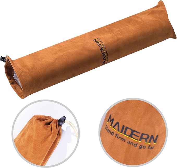 MAIDERN 47.2" x 15.7" Cork & Leather Desk Pad, Large XXL Mat, Full Mouse Pad, Dual Sided Protector for Gaming Home Office (Black)