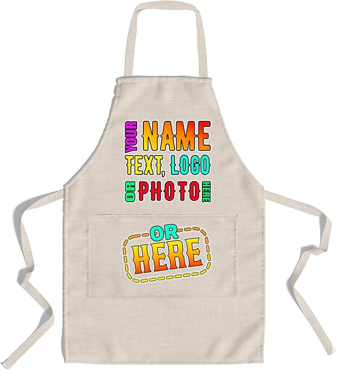 Chefs Aprons | Cooking Baking Grilling for Home Restaurant | Premium Kitchen Aprons with Double Pocket for Men Women