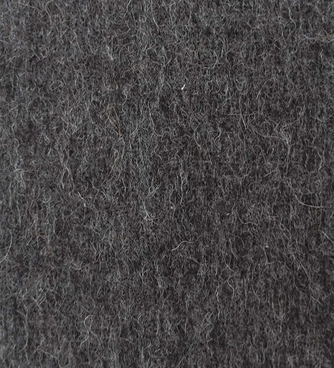 Superfine Alpaca Wool Throw Blanket - Lightweight Alpaca Merino Wool Throw Blankets for Using Indoors or Outdoors | Soft Peruvian Alpaca Blanket Wool Blanket Solid Color 72" x 60" (Charcoal Gray)