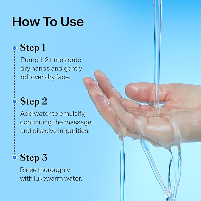 Torriden DIVE IN Cleansing Oil 200ml (6.76 fl.oz.) | Makeup Blackhead Remover | Hydrating Deep Facial Cleanser for All and Sensitive Skin | Hyaluronic Acid, Panthenol, Allantoin | Korean Skin Care