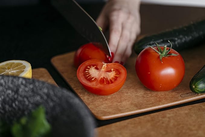 Dexas Natural Fiber Dishwasher Safe Composite Cutting Board, 8" x 5.875"