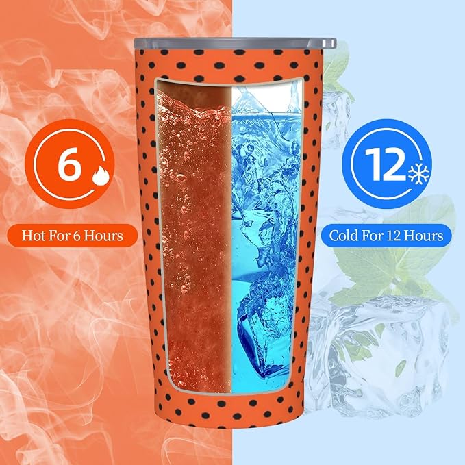 Neoprene Premium Pickleball Paddle 20oz Stainless Steel Tumbler With Straw And Lid, Travel Car Cup