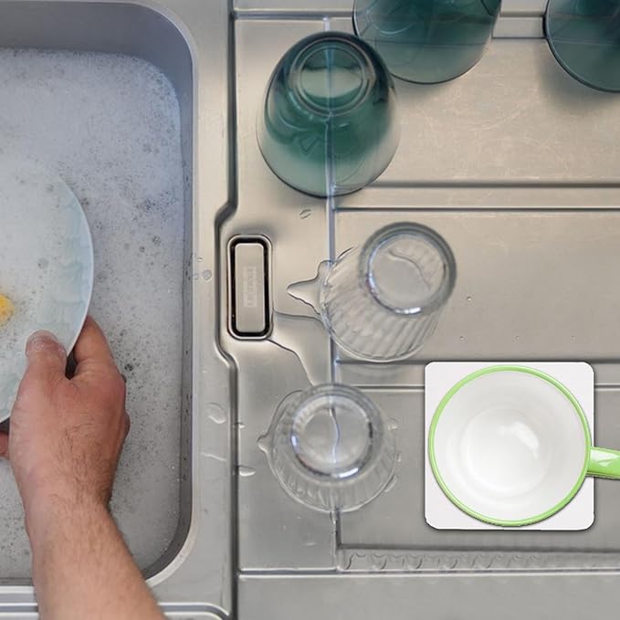 Fast Drying Stone | Non-Slip Fast-Drying Diatomite Coasters - Drink Coasters, Soap Dish Tray, Water Absorbent Stone for Hand Soaps & Brushes & Toiletries