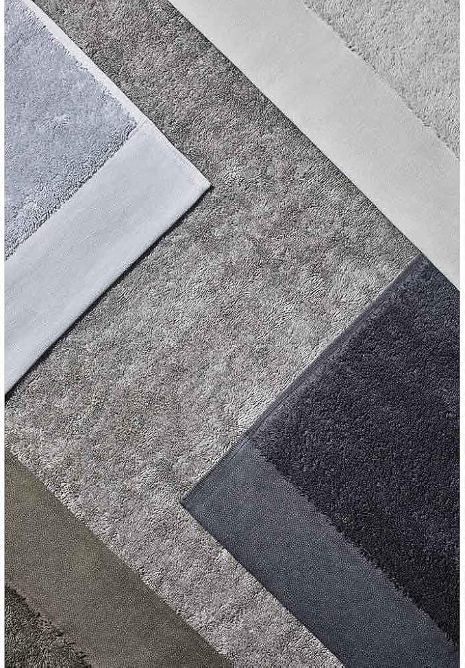 Blomus Riva Organic Terry Cloth Sauna Towel Bath Sheet - Satellite (Taupe) - 100x200cm / 39x79in