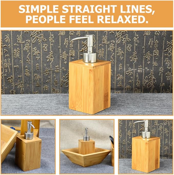 2 Pcs Soap Dispensers 250ml Refillable Pump Bottles Lightweight Hand Dispensers with Stainless Steel Pump Design for Bathroom and Hotel Use