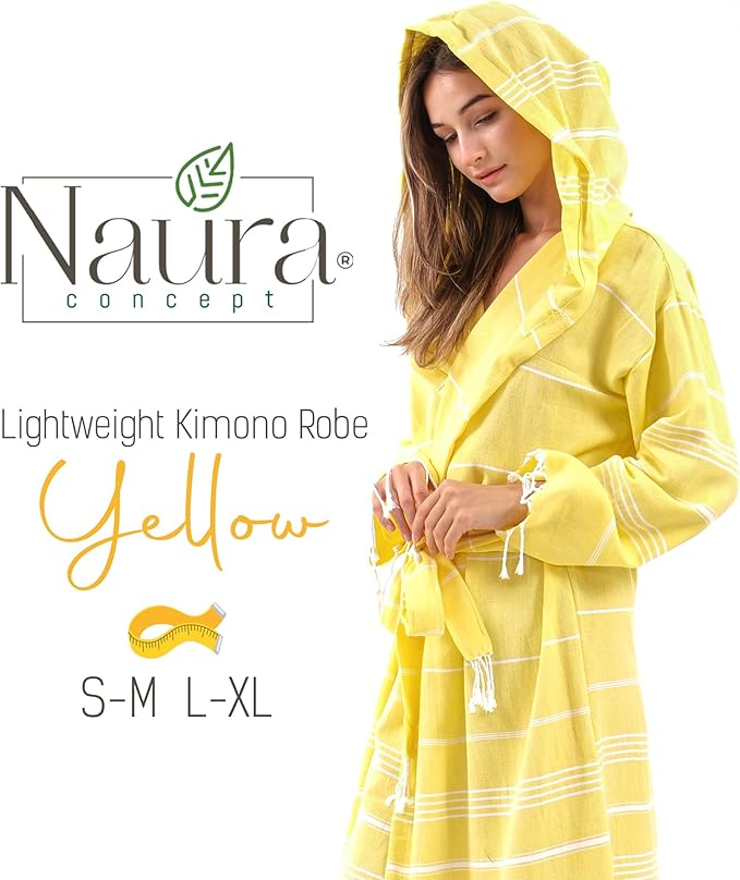 Robes for Women 100% Cotton Turkish Cotton Bathrobe for Men and Women