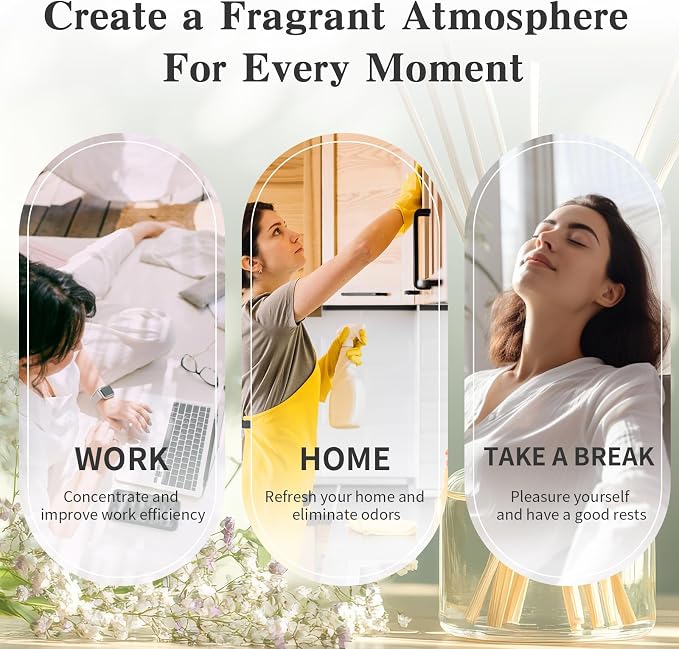 PHATOIL L'aube Rosa Fragrance Oils for Aromatherapy, 3.38FL.OZ Diffuser Oils for Home, Perfect for Aromatherapy, Humidifiers, Yoga, DIY Candle and Soap Making - 100ml