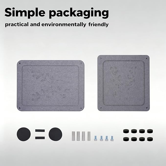 Nested Dish Drying Stone Mat | 2 Pcs Diatomaceous Earth Stone Drying Mats for Kitchen Counter with Non-Slip Feet | Collapsible Large Drying Stone for Dishes - Dark Gray