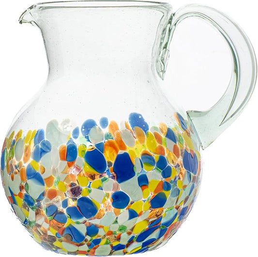 10 Strawberry Street San Lucas Mexican Glassware, Pitcher