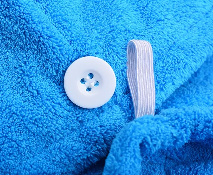 HOPESHINE Hair Drying Towel Twist Women's Soft Shower Microfiber Towels for Hair Turban Wrap Fast Drying Ultra Absorbent Cap Great Gift for Women (3-Pack Dark Grey+Grey+ Sky Blue)