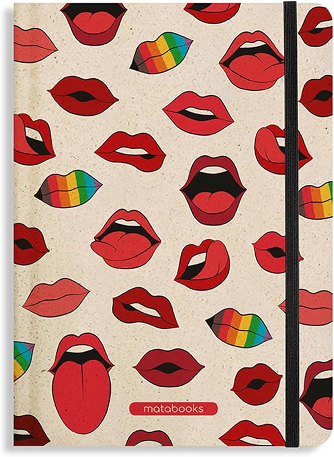 Sustainable and Vegan Notebooks A5 Made of Sweetgrass Paper, Nari, 138 Pages, Natural, Handmade, Made in Germany (Life)