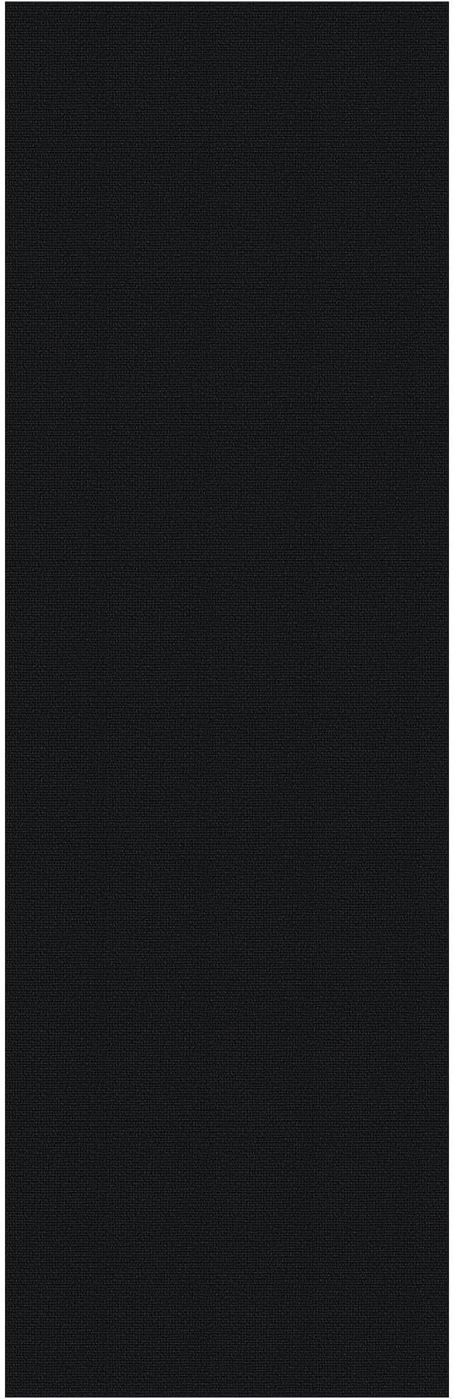 EARTHALL Washable Runner Rug 3x10 Ft Non Slip Runners for Hallways Long Cotton Rubber Backed Kitchen Runner Braided Indoor Floor Carpet Runners for Entryway, Hallway, Kitchen, Black/Grey